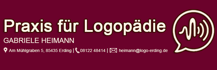 Praxis für Logopädie Gabriele Heimann in Erding | Logopädie in Erding – Sprach-, Sprech- & Stimmtherapie Logo